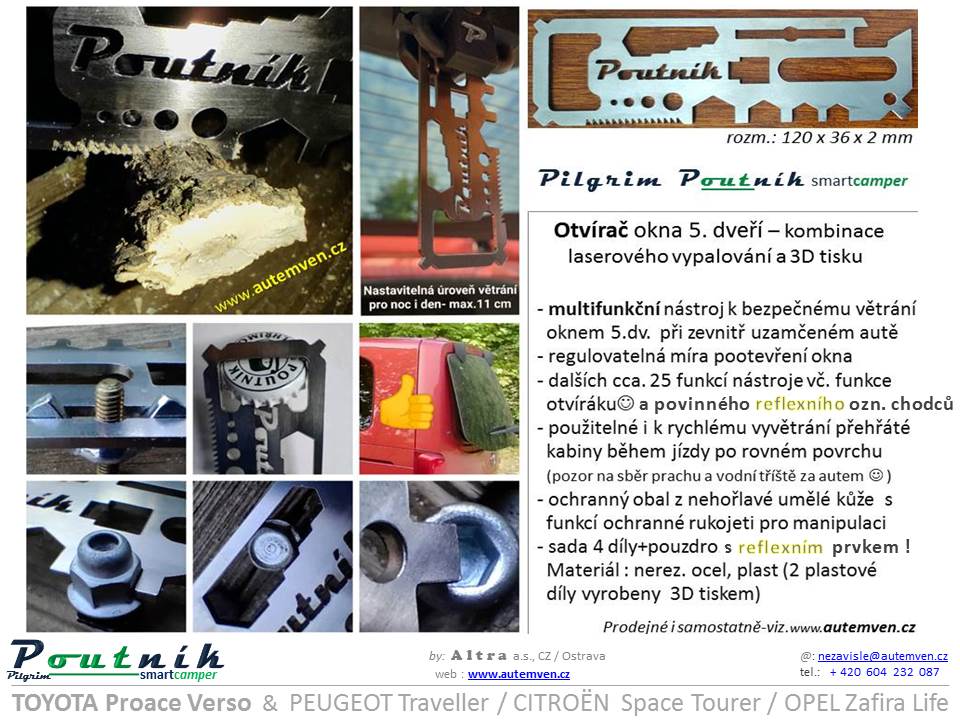 Otvírač okna 5. dveří - Obrázek 2